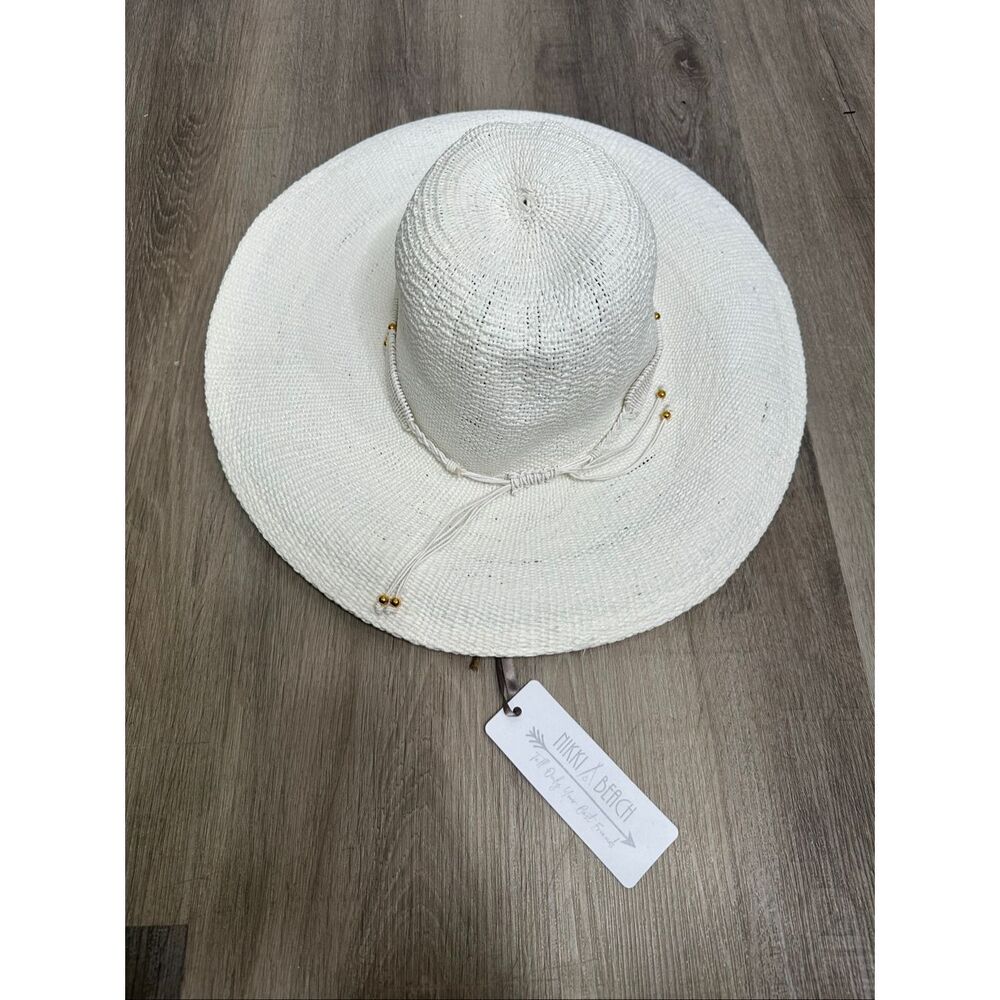 Nikki Beach Saylor Hat in White $77